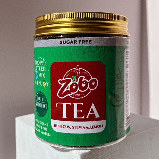 🍯  Hibiscus, Lemon & Stevia Tea